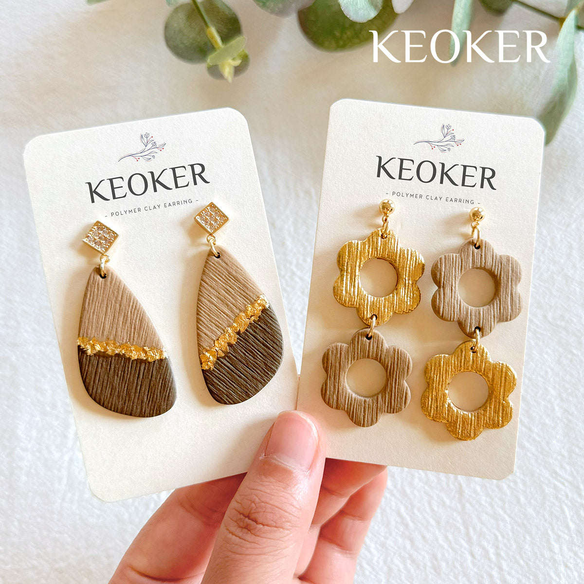 KEOKER Polymer Clay Texture Roller (Wood Texture)