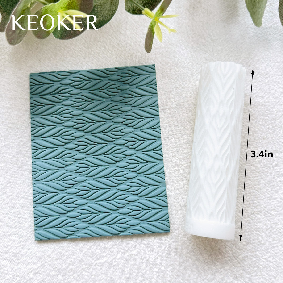 KEOKER Polymer Clay Texture Roller