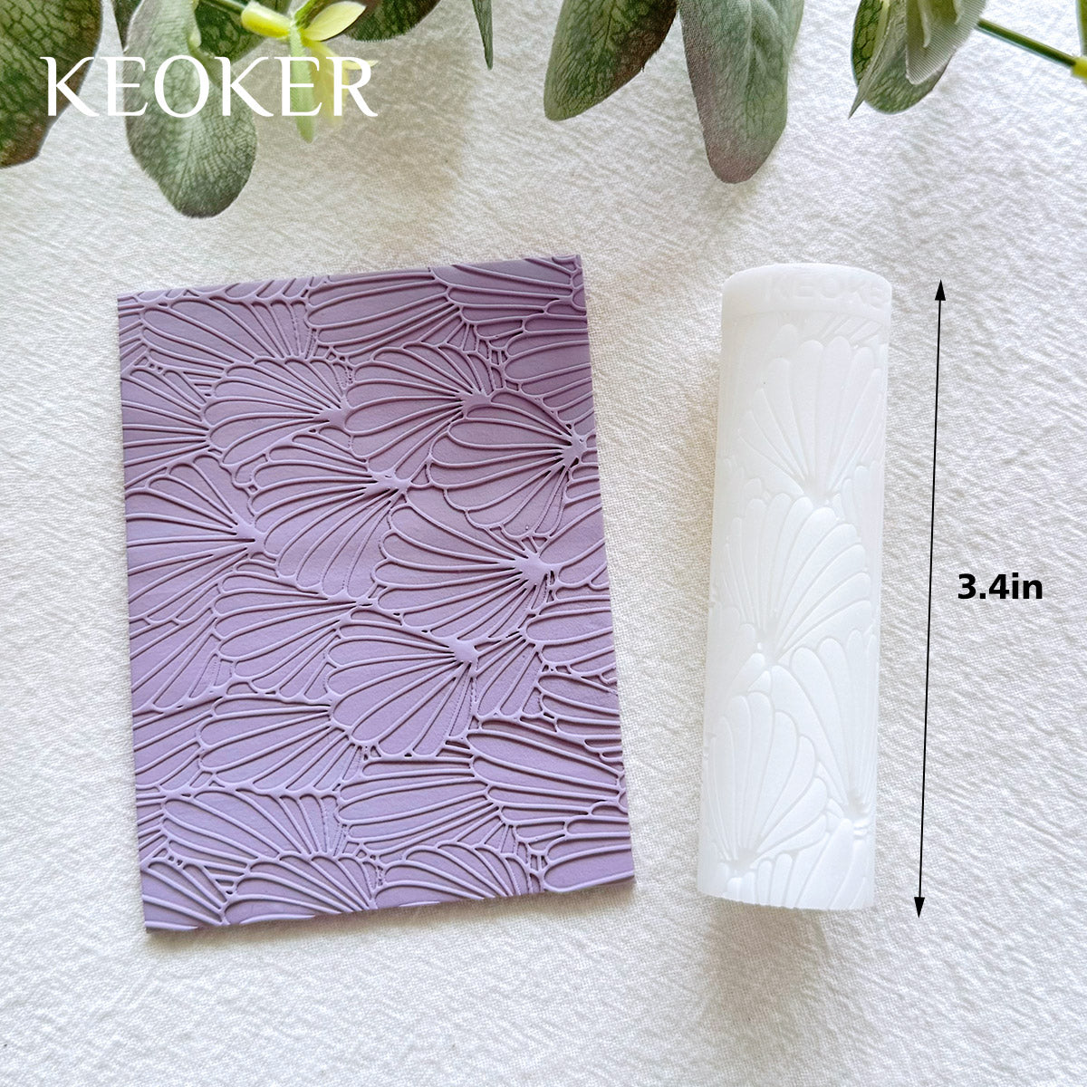 KEOKER Polymer Clay Texture Roller