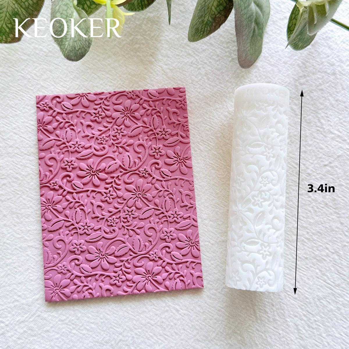 KEOKER Polymer Clay Texture Roller