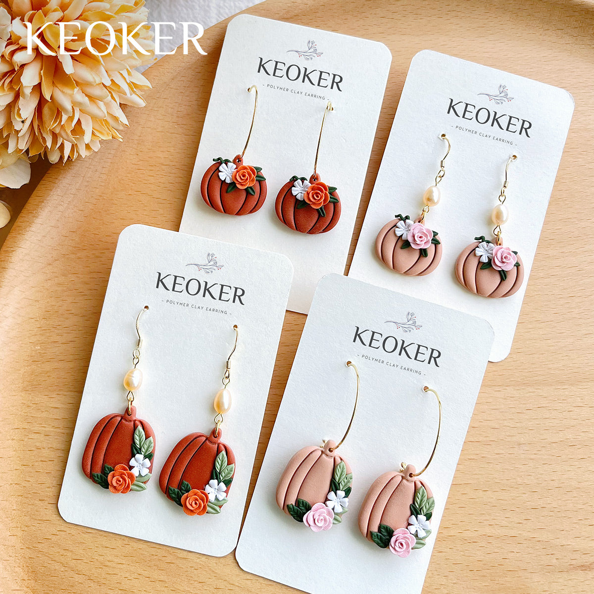 KEOKER Fall Polymer Clay Cutters(10 Shapes)