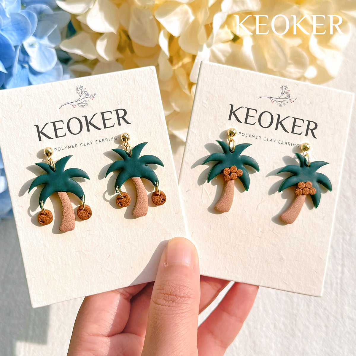 KEOKER Summer Polymer Clay Cutters (13 Shapes)