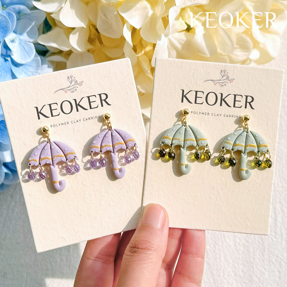 KEOKER Summer Polymer Clay Cutters (13 Shapes)