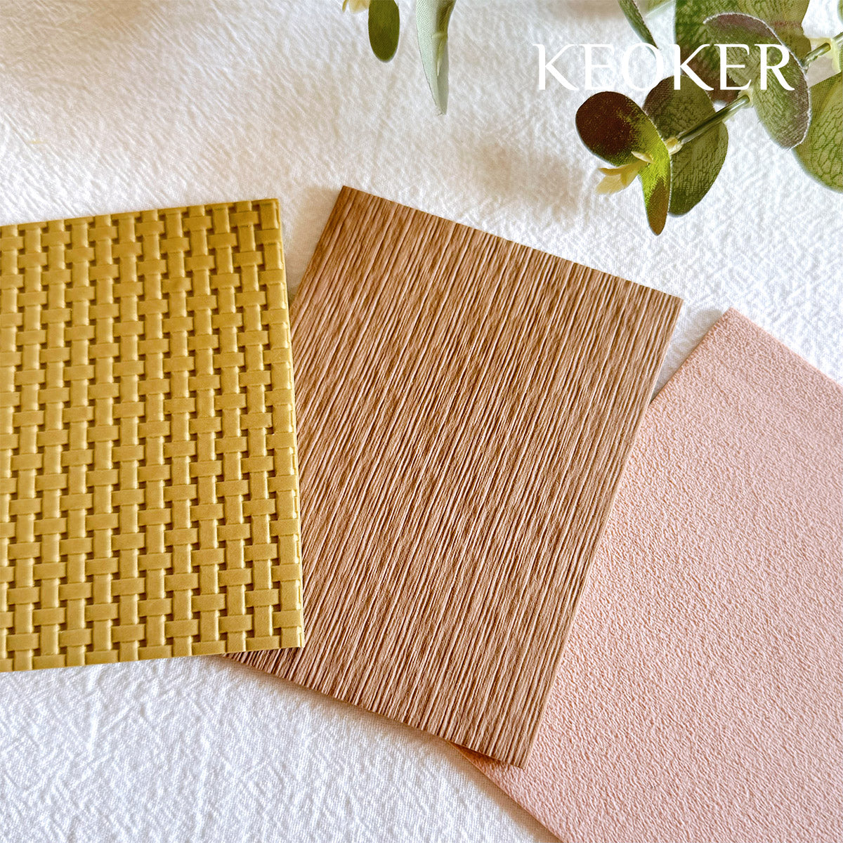 KEOKER Polymer Clay Texture Roller (Sandpaper Texture)