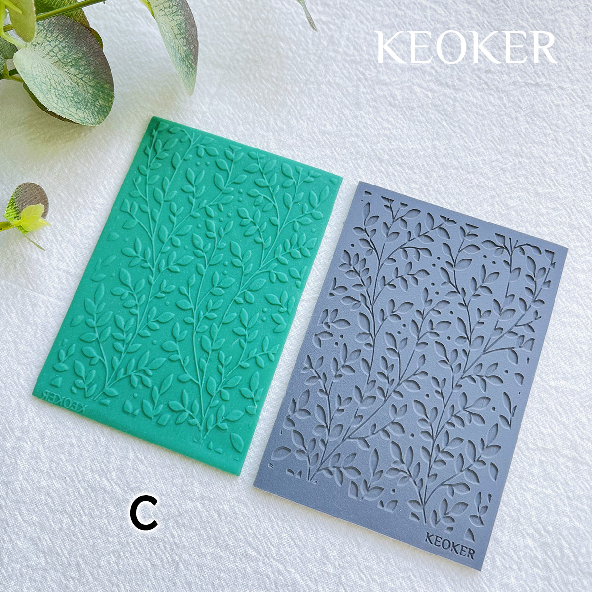 KEOKER Polymer Clay Texture Sheets