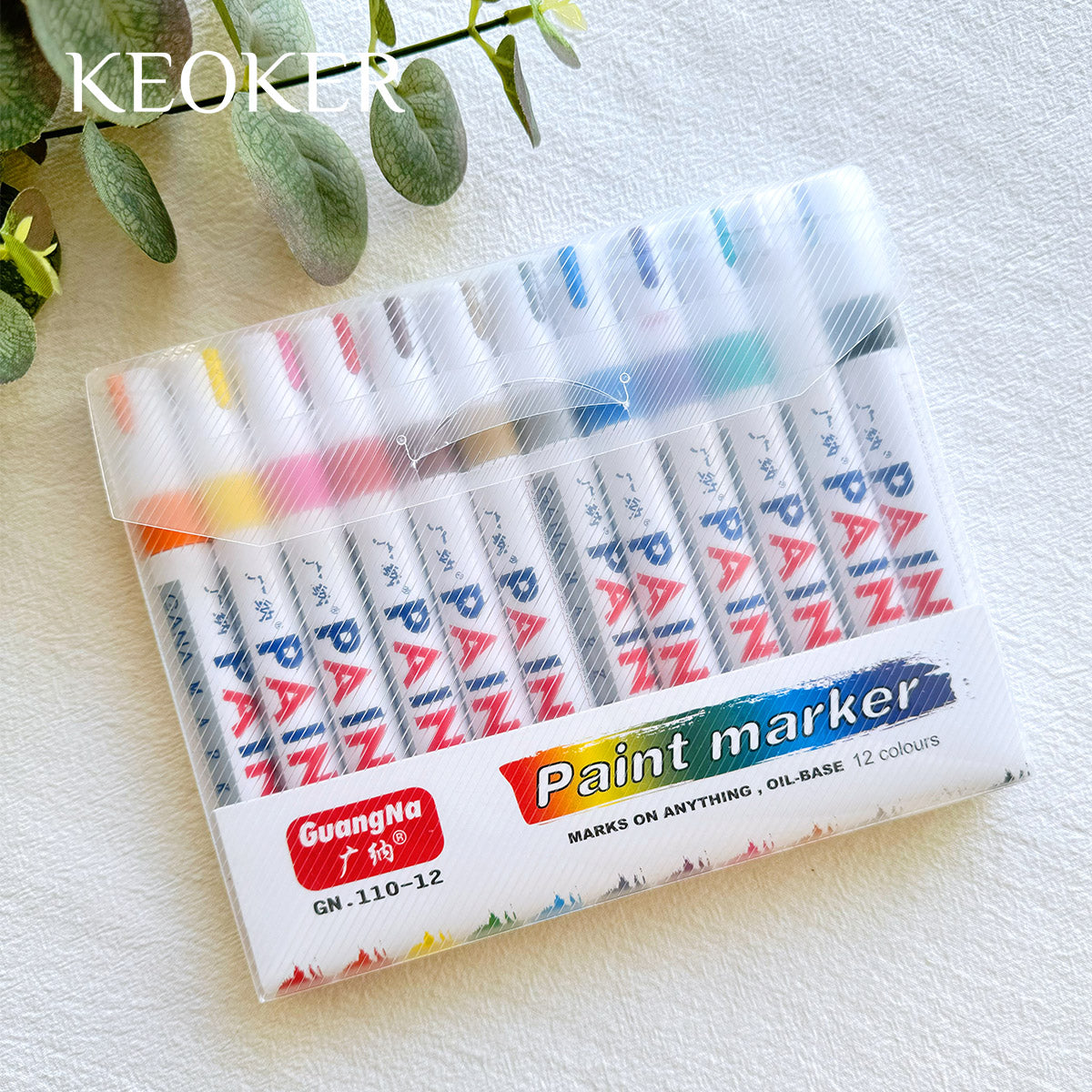 Set of 12 Paint Marker Pens