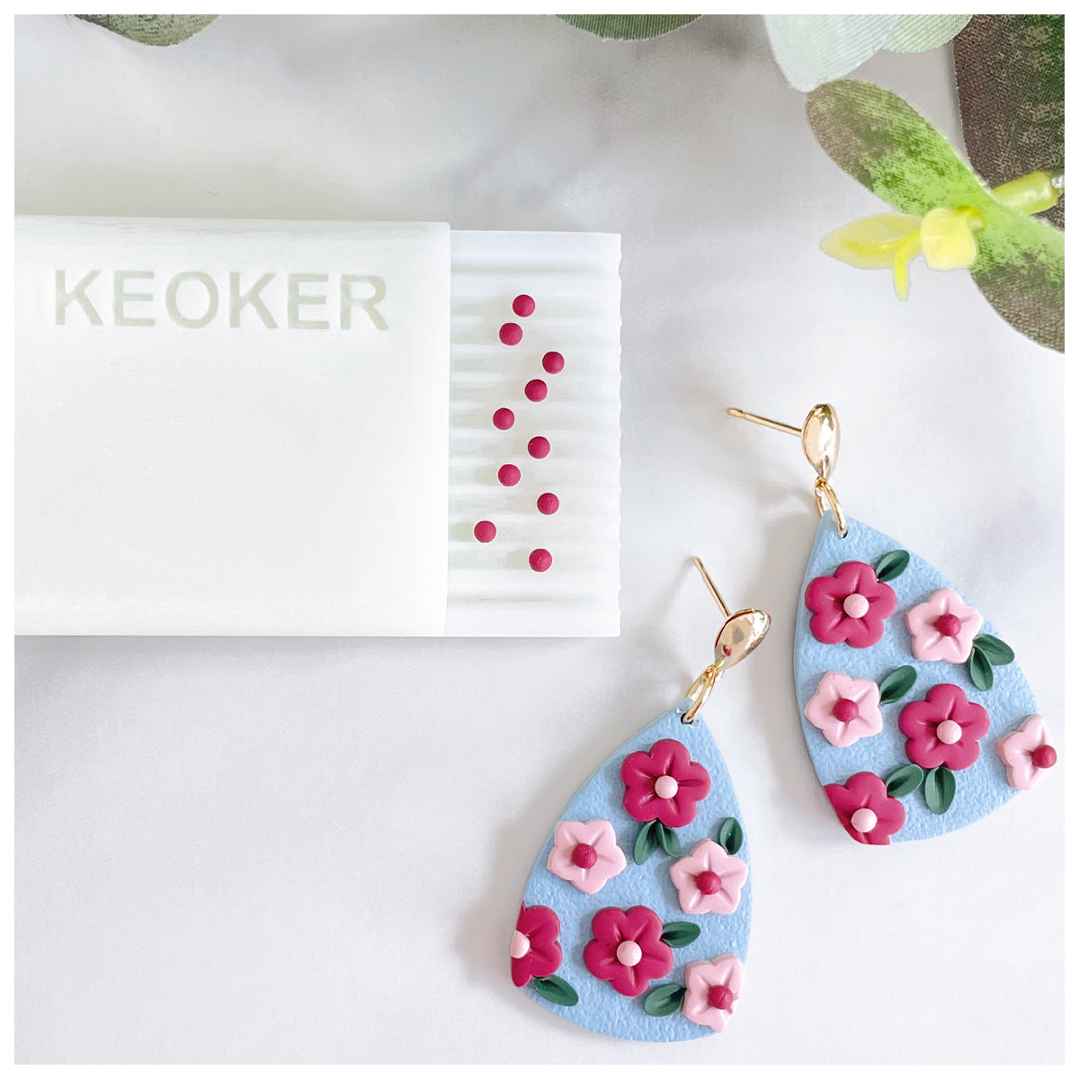 KEOKER 2mm Polymer Clay Bead Roller