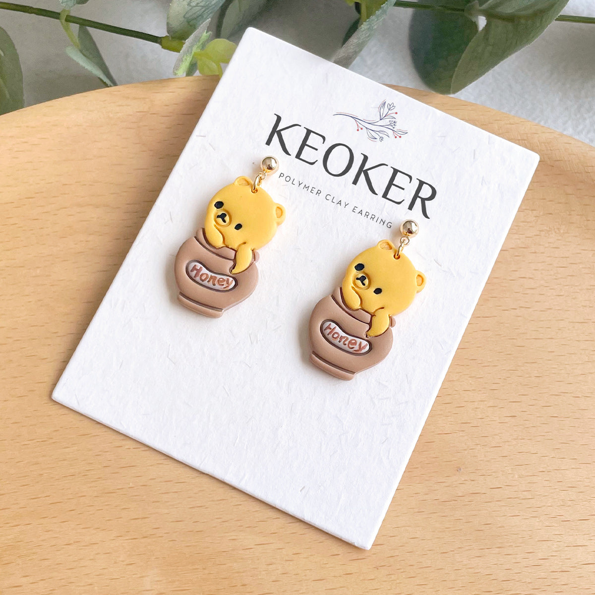 KEOKER Spring Polymer Clay Earrings