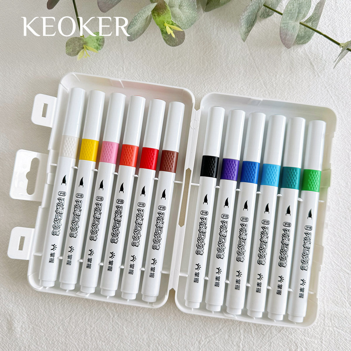 12 Colors Acrylic Paint Markers