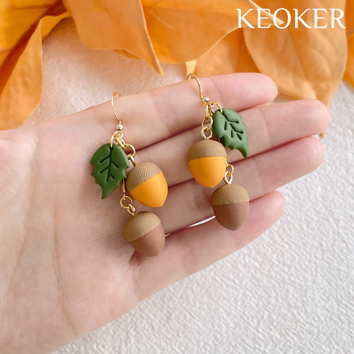 KEOKER Acorn Polymer Clay Molds