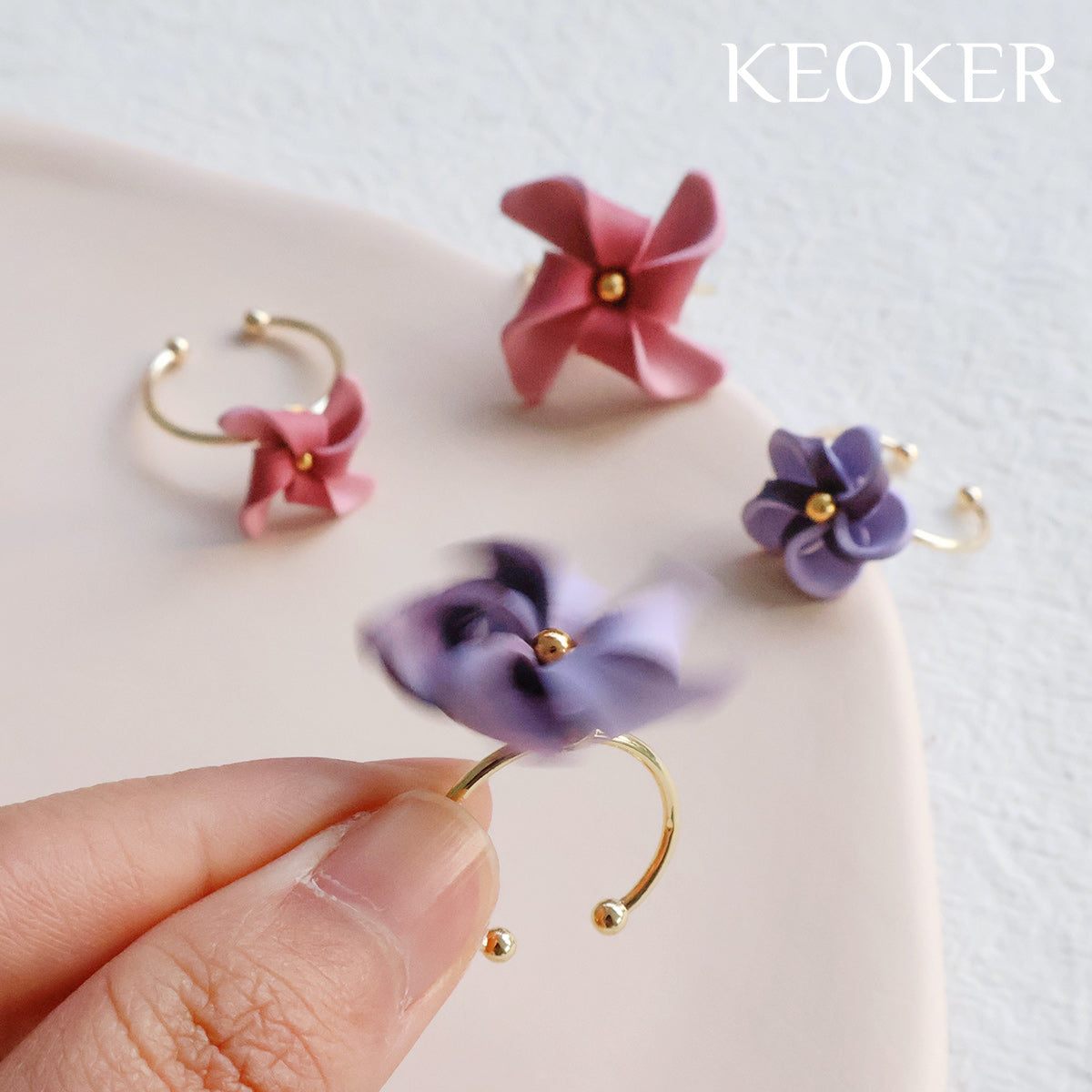 KEOKER Mini Rotating Bearing For Jewelry Making (6 PCS)