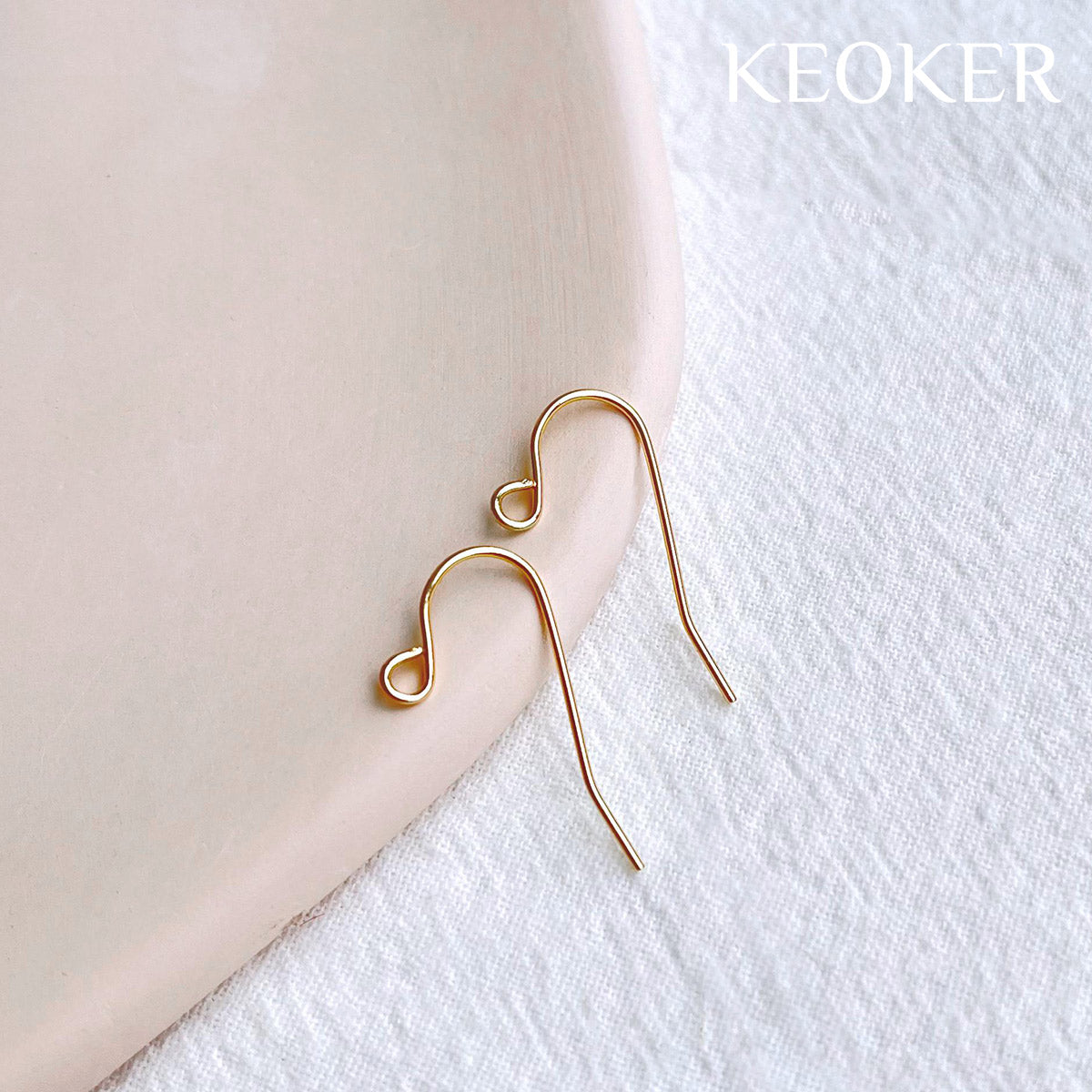 KEOKER 14K Gold Filled Earring Hook1(10PCS)