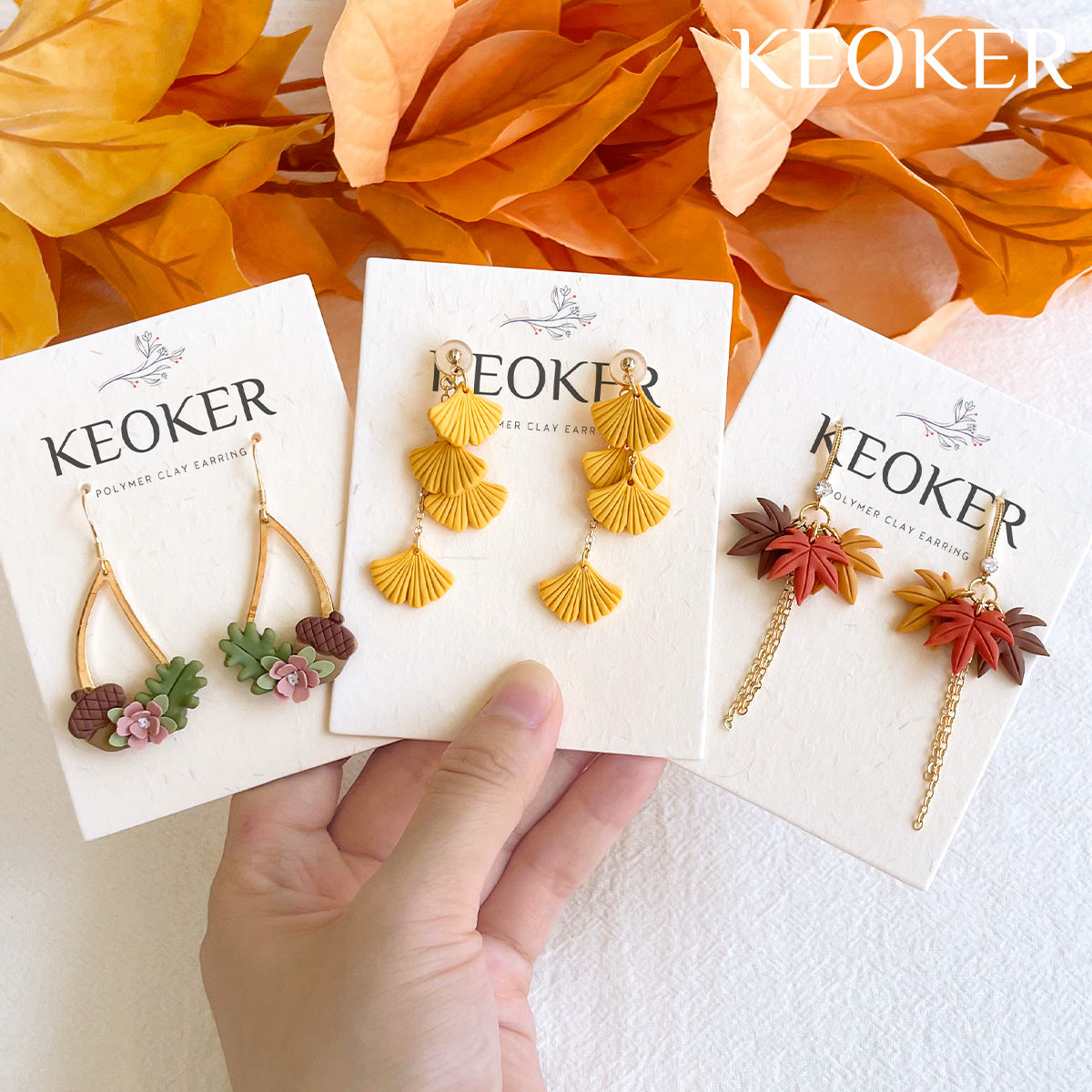 KEOKER Fall Polymer Clay Cutters ( 7 shapes )