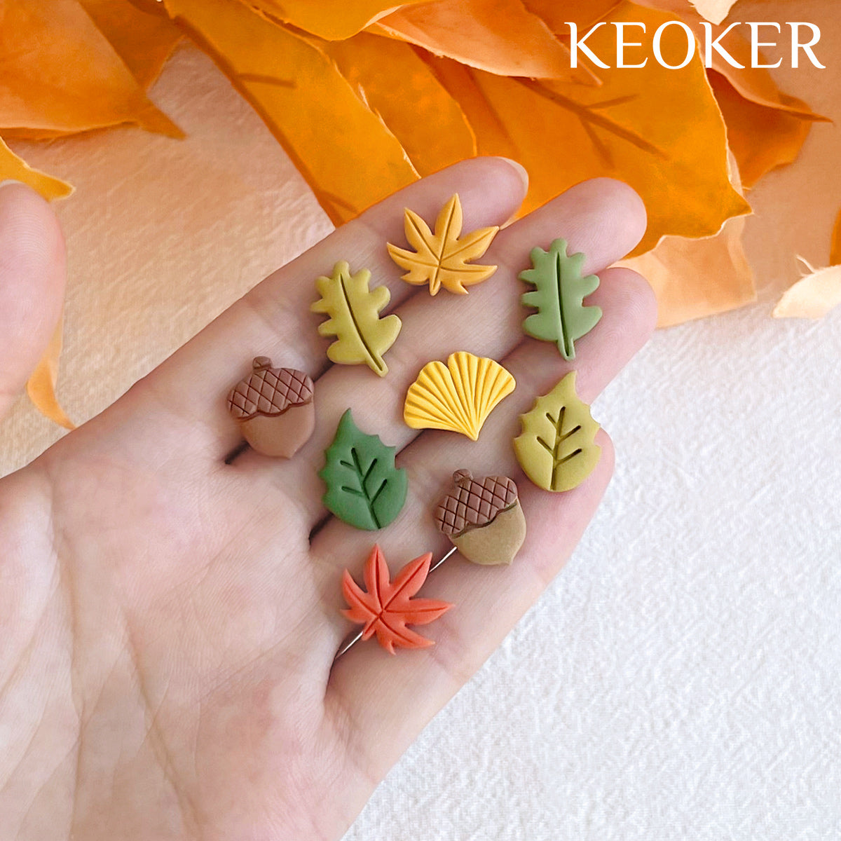 KEOKER Fall Polymer Clay Cutters ( 7 shapes )