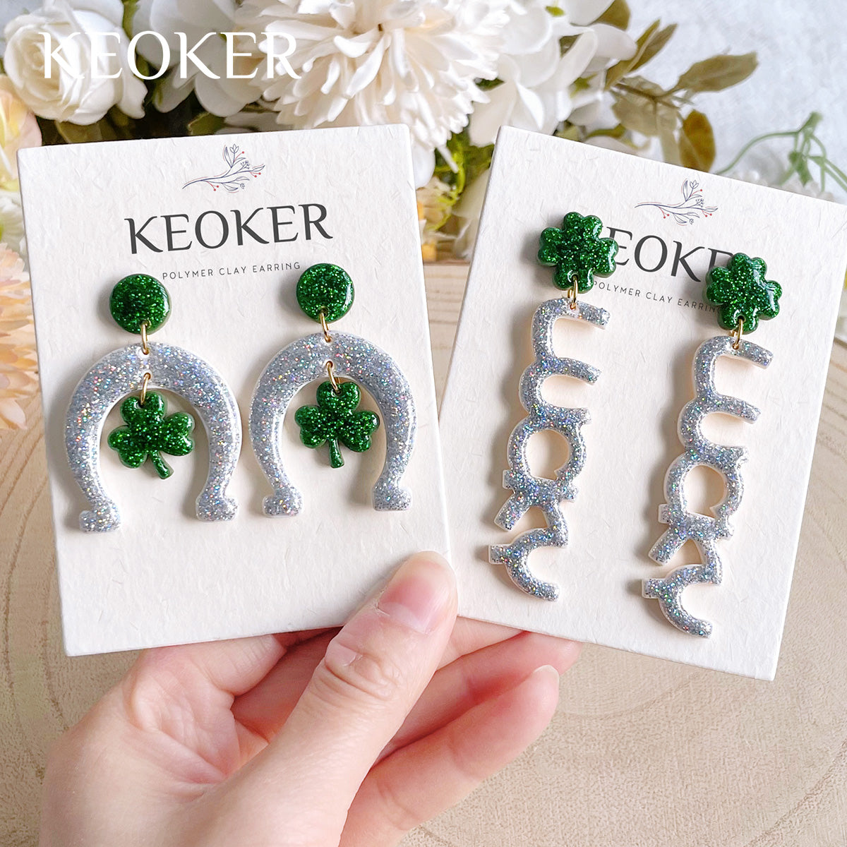 KEOKER St. Patrick's Day Polymer Clay Cutters