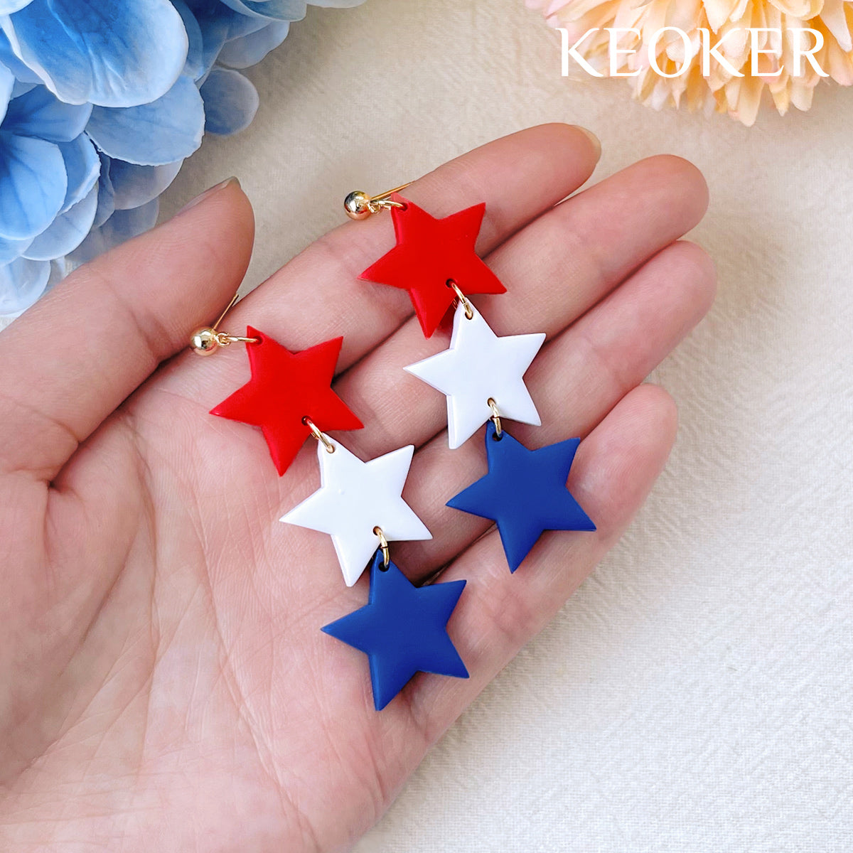 KEOKER Stars Clay Cutters (7 Shapes)