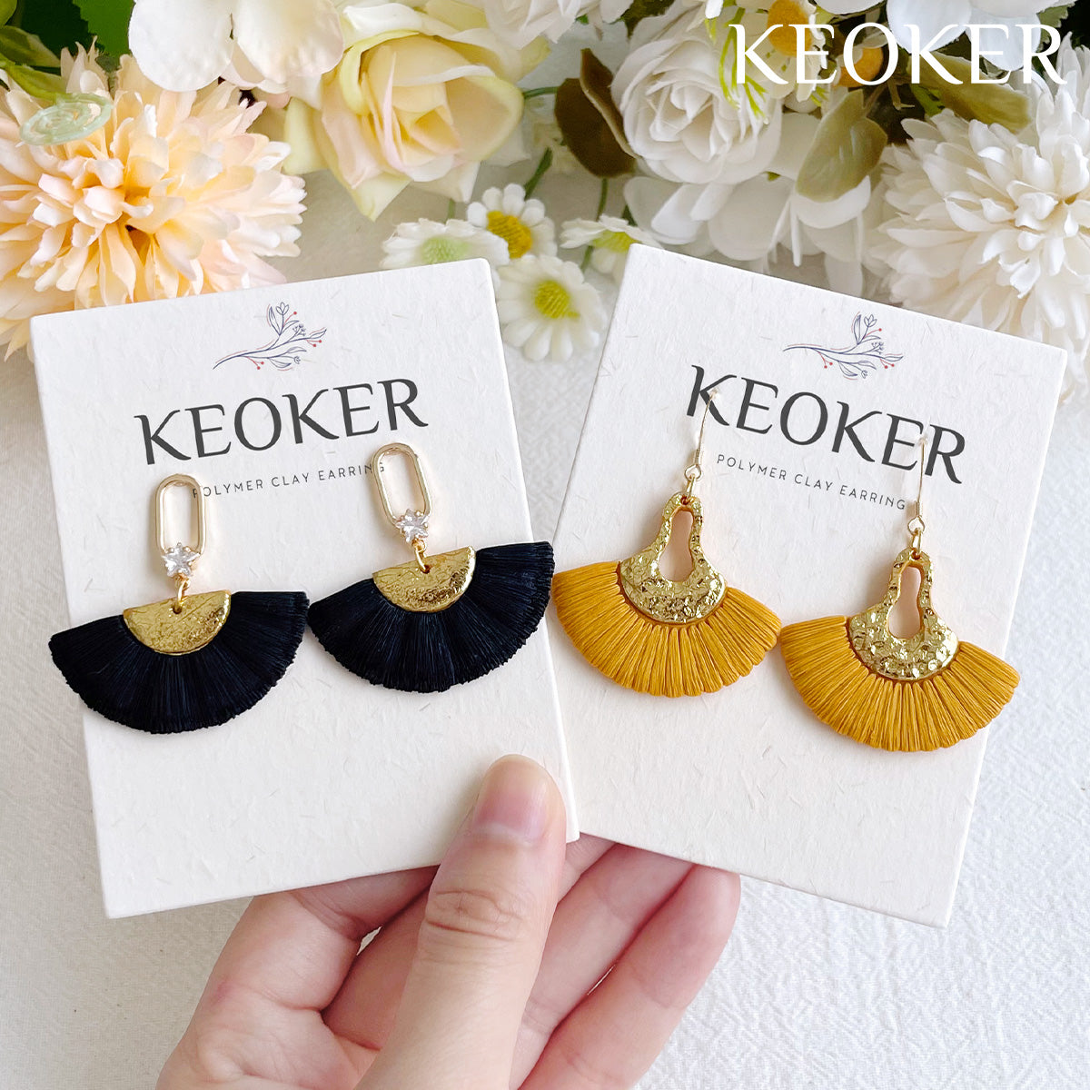 KEOKER Macrame Polymer Clay Cutters (11 shapes)