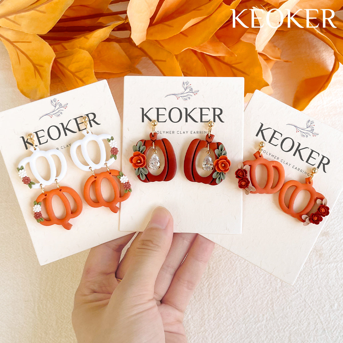 KEOKER Fall Polymer Clay Cutters ( 10 shapes )