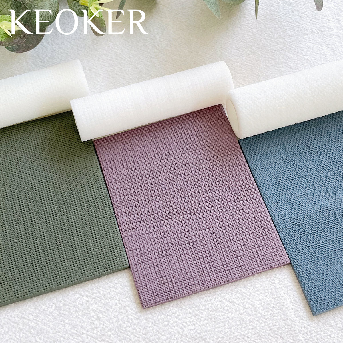 KEOKER Polymer Clay Texture Roller (Wool Fabric)