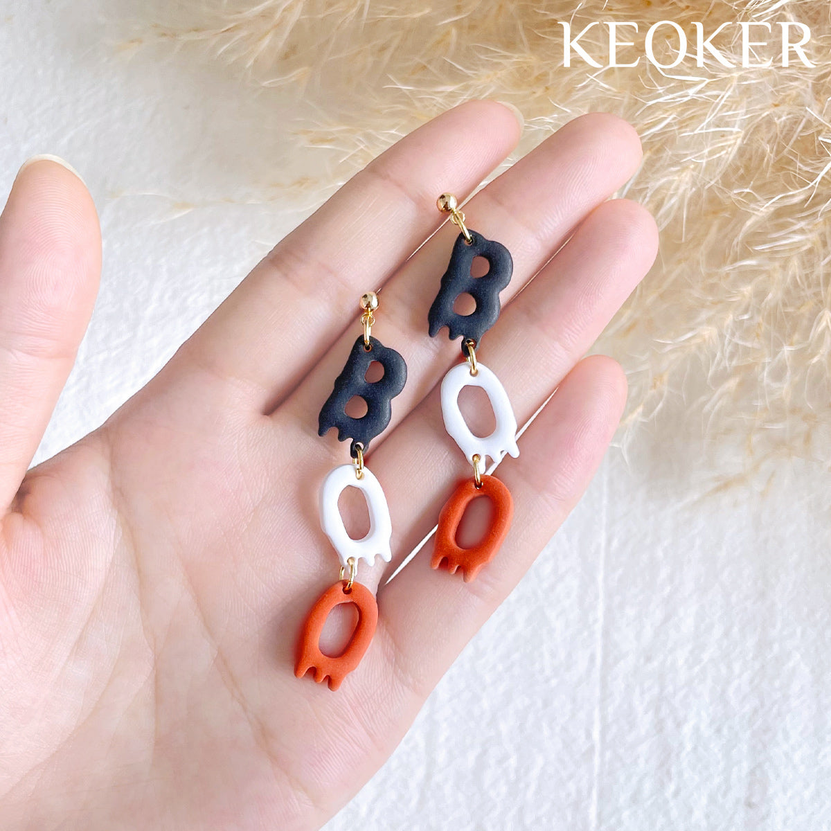 KEOKER Halloween Polymer Clay Cutters (12 shapes)