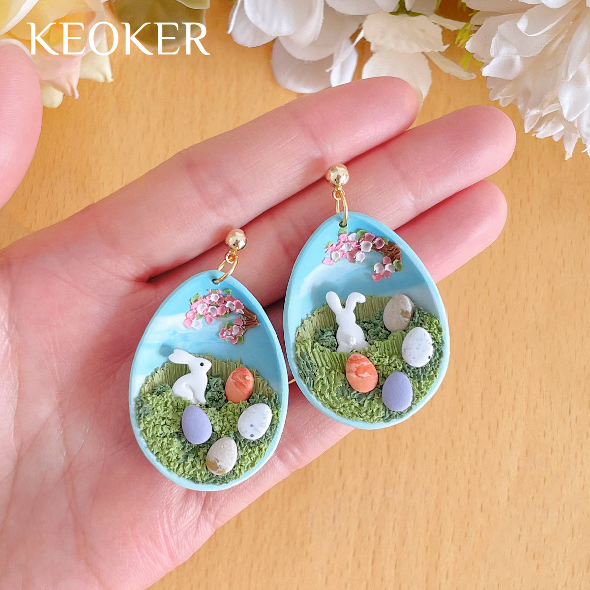 KEOKER Easter Polymer Clay Cutters