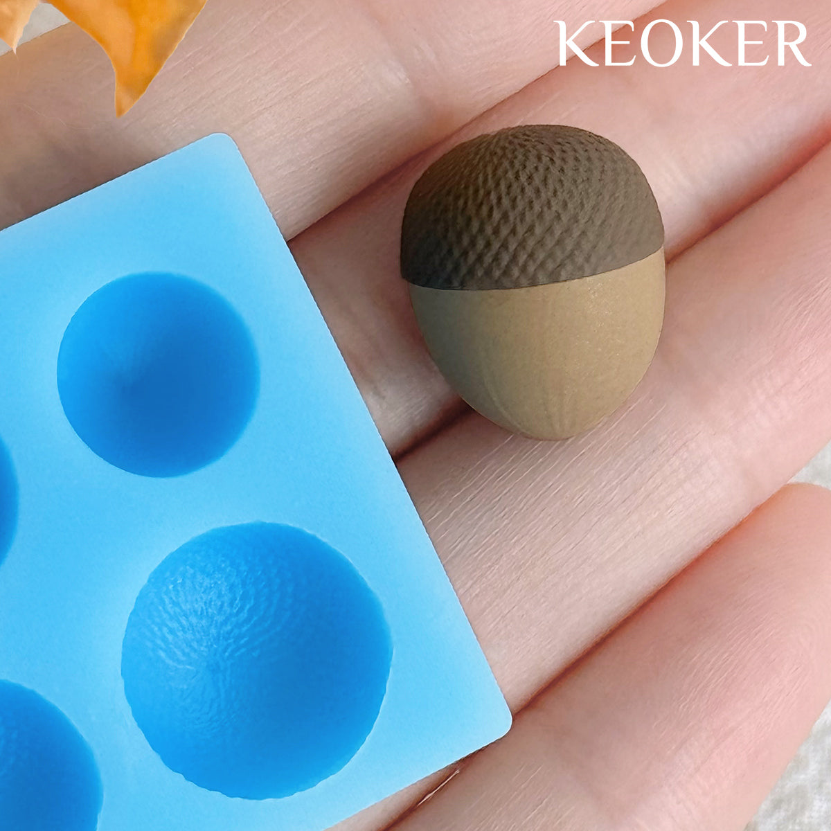 KEOKER Acorn Polymer Clay Molds