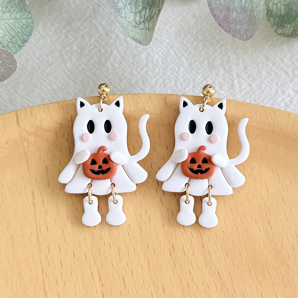 KEOKER Halloween Polymer Clay Earrings