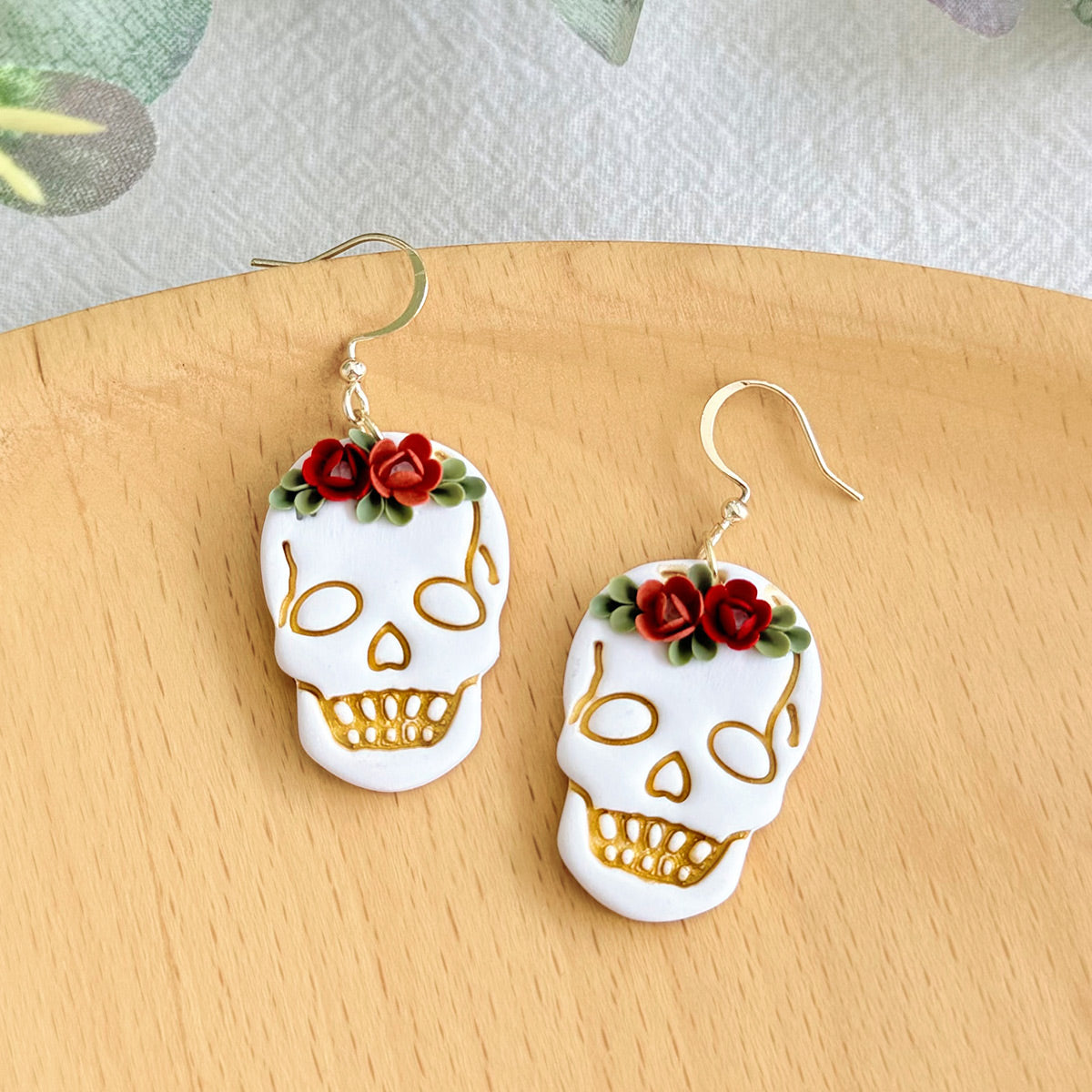 KEOKER Halloween Polymer Clay Earrings