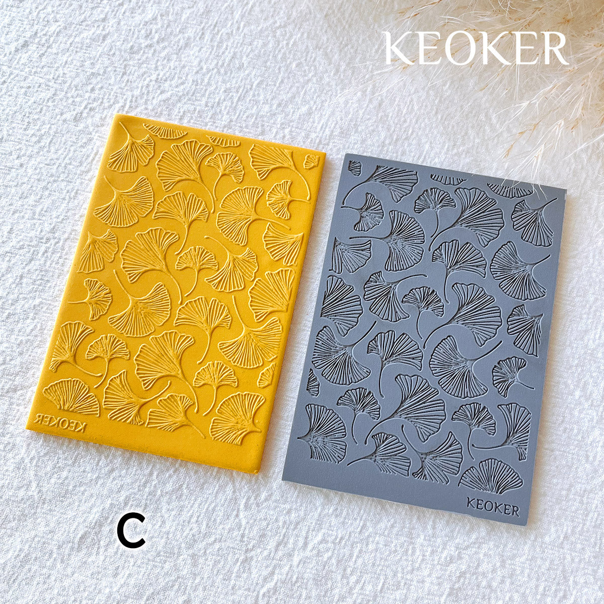 KEOKER Fall Polymer Clay Texture Sheets