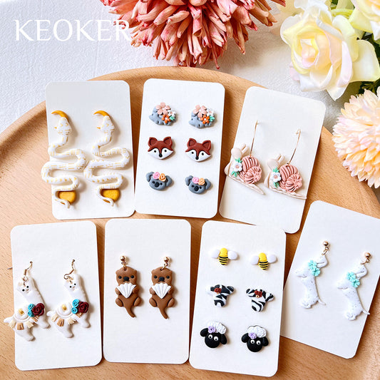 Keoker Bell Orchid Polymer Clay Earrings Molds – KEOKER