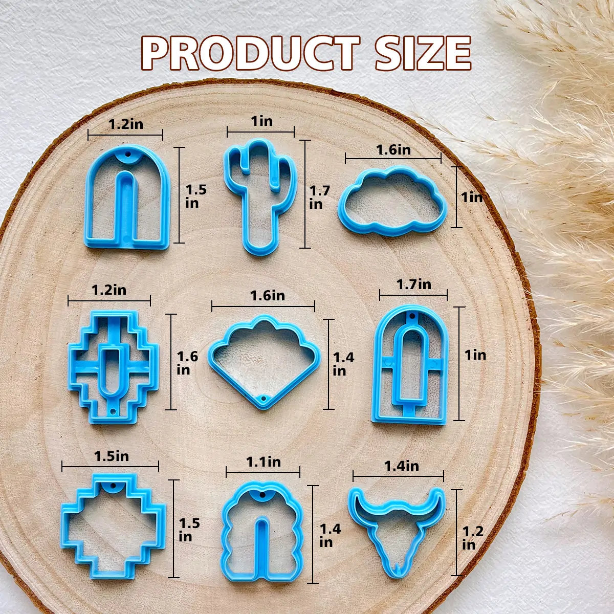 KEOKER Polymer Clay Cutters(17 Shapes)