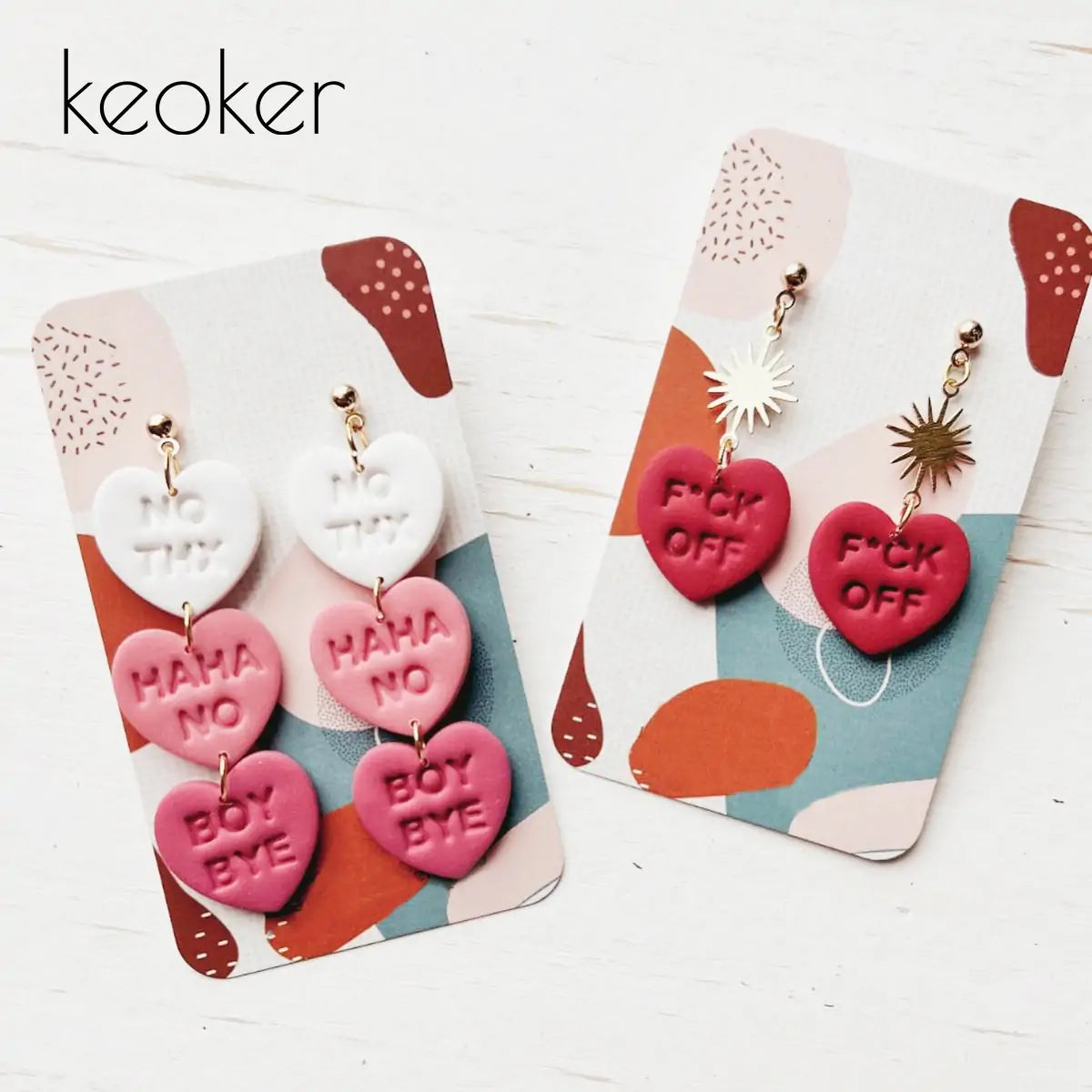 KEOKER Number Stamps for Clay