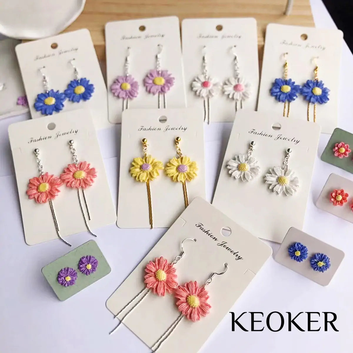 KEOKER Flower Polymer Clay Molds