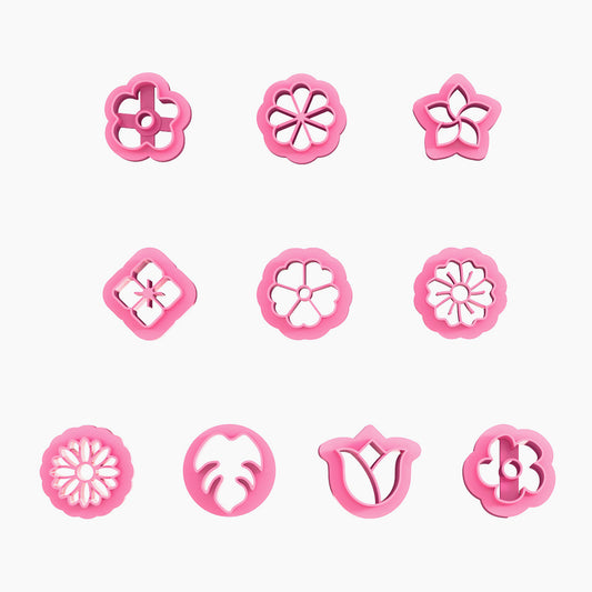 KEOKER Polymer Clay Cutters for Earrings, Spring Floral Clay Cutters,  Polymer Clay Cutters for Earrings Jewelry Making, 20 Shapes Flower Clay  Earrings Cutters (Floral Studs & Earrings Cutters) - Yahoo Shopping
